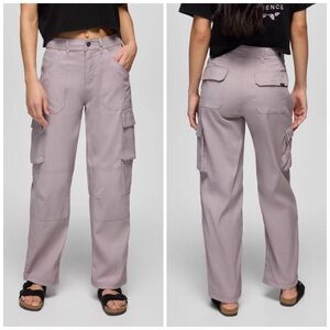 Prana Zion Cargo Pant High Rise Relaxed Fit
